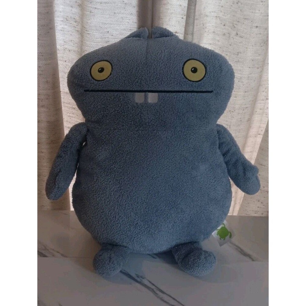 Hasbro Ugly Dolls Babo Large 18" Long Blue Gray Plush 2019 Stuffed Animal
